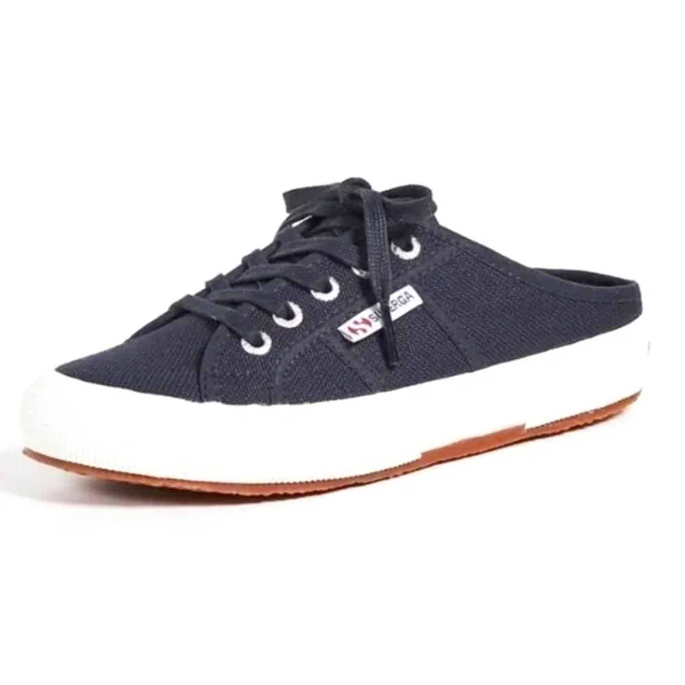 Superga Slip On Navy Size 7